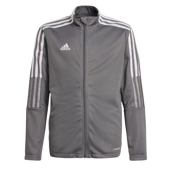 adidas Other - Adidas Tiro 21 Track Jacket Men's Large Training Jacket Full Zip Gray  NWT